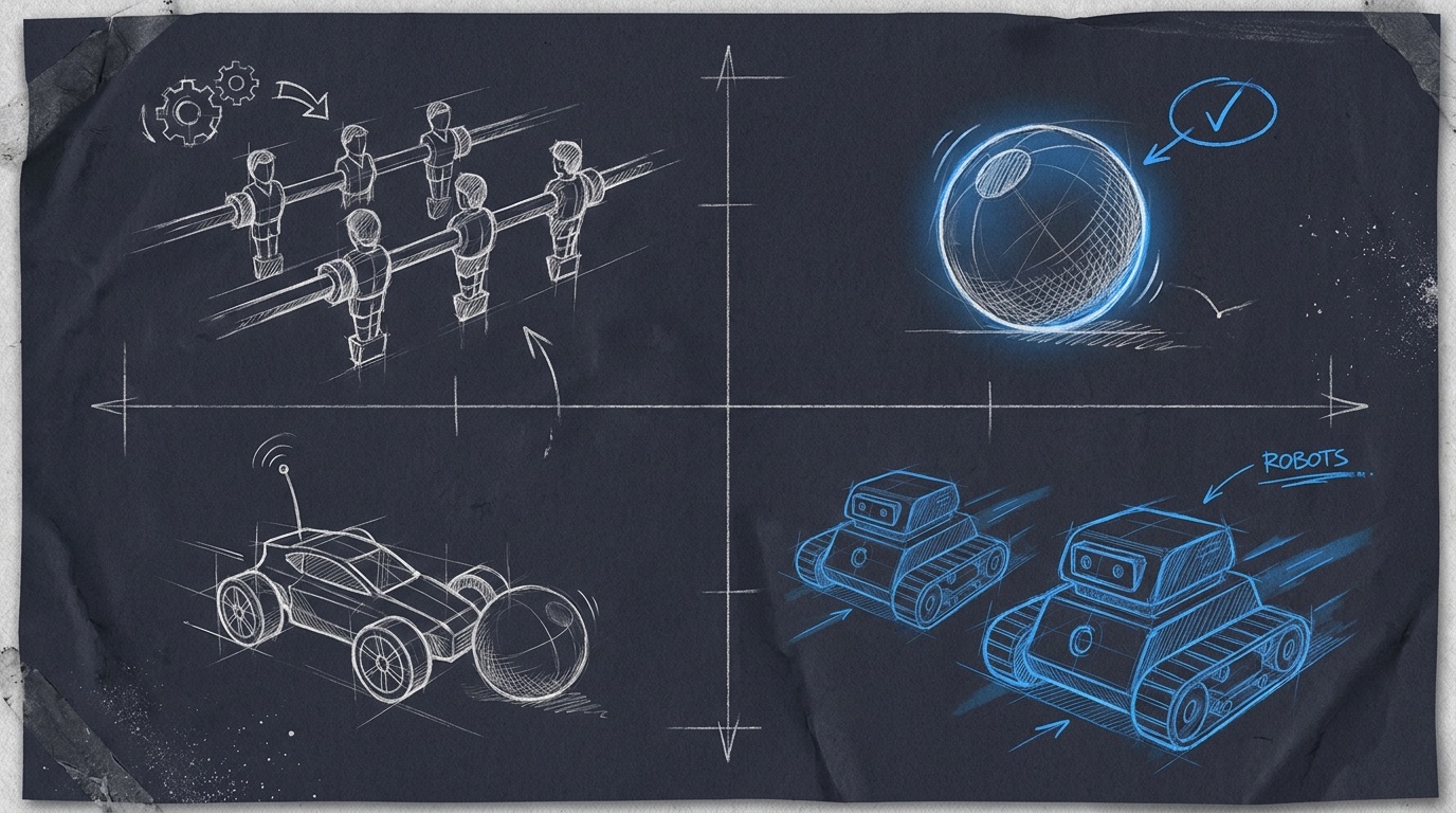 RoboSoccer vs Foosball vs Sphero vs RC Soccer Bots: An Honest Comparison