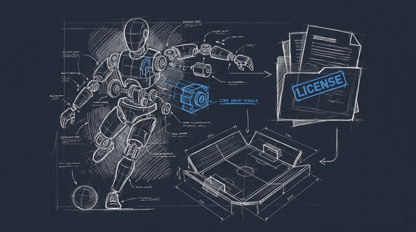 Robotics Toy IP Available to License: A Finished Robot Soccer Platform for US Partners